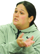 Health Center Social Worker Ashleah Firment, of Kittanning, said the rumors of the facility's sale are affecting her job – with phone calls daily and regular emails from worried family members.