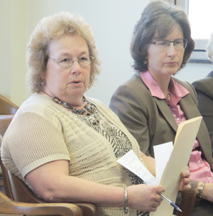 County Planning and Development Assistant Director Carmen Johnson explained the 2016 Keystone Communities Program Grant officials are applying for with County Commissioners last week. Commissioners unanimously approved the application.