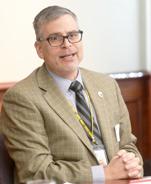 Butler County Community College’s President Dr. Nicholas Neupauer