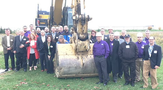 Construction of a new data center in the Northpointe Industrial Park will begin soon after yesterday’s groundbreaking ceremony (submitted photo)