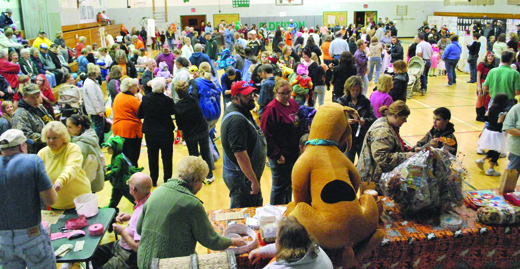 Hundreds of trick-or-treaters and families are also invited and expected to attend the Elderton Community Halloween Party Friday, Oct. 28 in the former-Elderton Junior/Senior High School gymnasium. (KP File Photo).