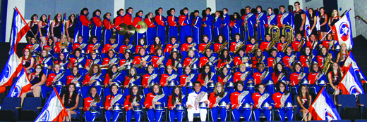 About 100 Armstrong High School musicians and colorguard dancers will also be performing Wednesday evening. Tickets are $5. (Photo courtesy of Larry Johns Photography)