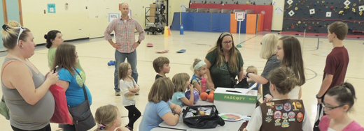 Local students who participated in the Armstrong School District wellness activities were eligible for prizes.