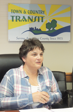 Town and Country Transit General Manager Patti Lynn Baker said the transit agency will lead a transportation training session for regional human service agencies in mid-November.
