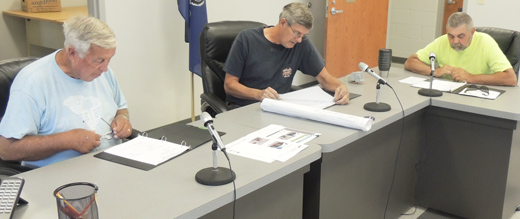 East Franklin Township Supervisors Dan Goldinger, Barry Peters and David Stewart (KP August file photo).