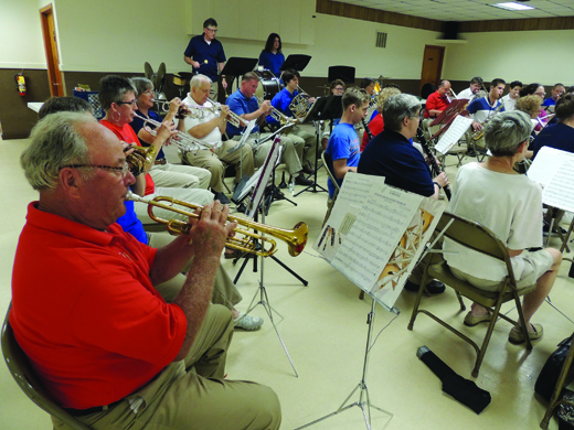 Community Band Fills Fire Hall with Music