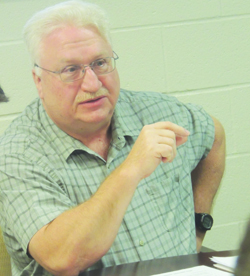 Armstrong County Jail Warden Phillip Shaffer looks forward to the computer kiosks being online in each housing unit next week.