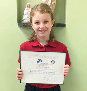 Divine Redeemer Student Wins Contest
