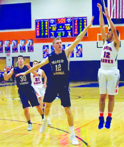 The Armstrong varsity boys basketball team made the WPIAL playoffs for the first time in school history. Tuesday night the River Hawks nearly upset McKeesport, but fell short - losing to the Tigers 46-42.