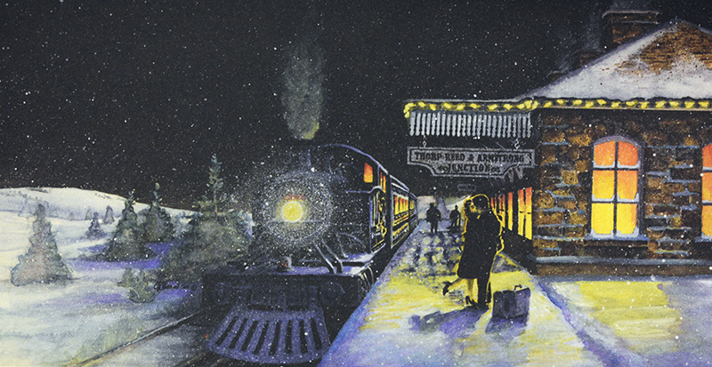painting by George Skamai