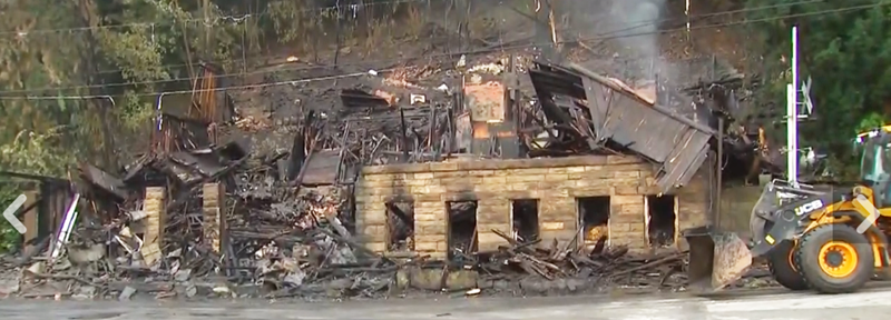 Belvedere Hotel destroyed by fire July 24, 2019